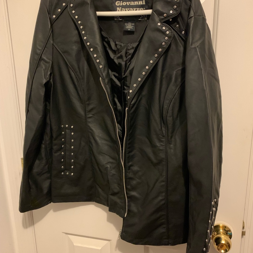 Beautiful brand new  leather jacket